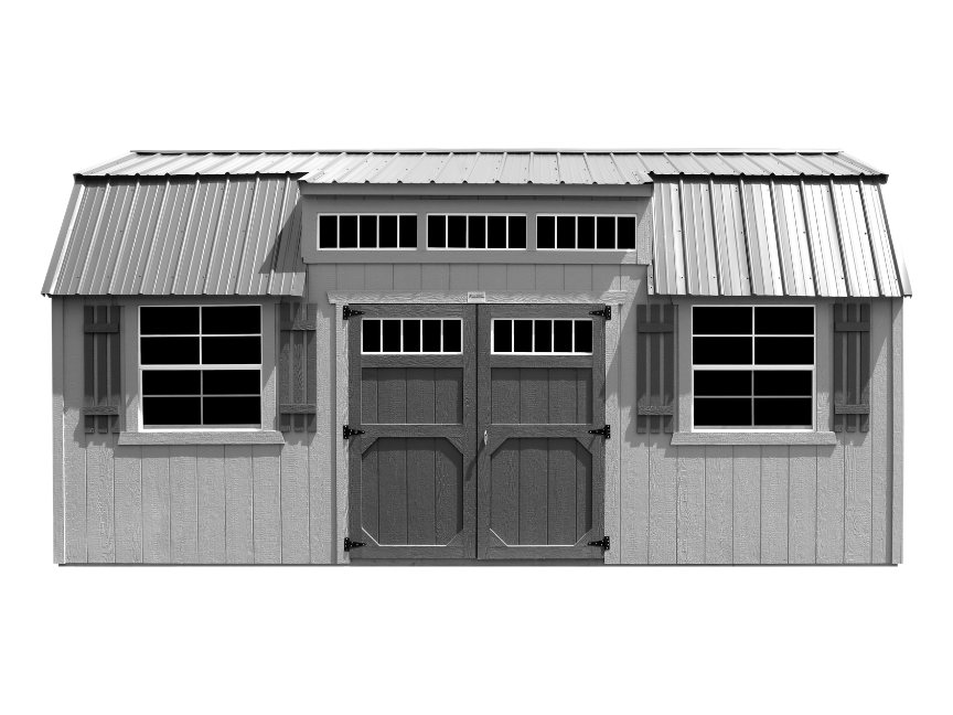 Lofted Dormer Shed